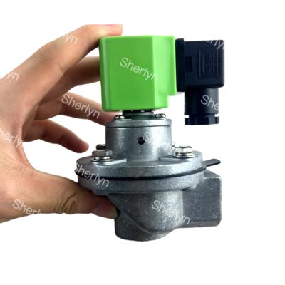 Сумка оснащена 3/4 дюймовым BFEC Новый DMF-Z-20 импульсный клапан Правый угол фильтр сумки