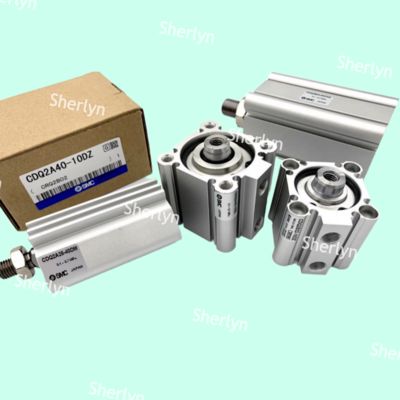 SMC CQ2A12-5D CQ2 Стандартный цилиндр, 12 мм цилиндровой отверстие, 5 мм L ход, двойной действия цилиндра действия, с кнопкой обоих концов установки