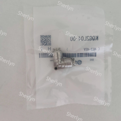 SMC KQG2L04-01S 90 градусов локоть с герметиком 316 нержавеющей стали 4 мм X R1/8