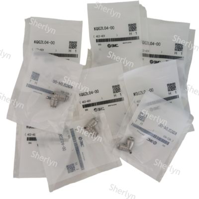 KQG2L08-02S SMC Угловой соединитель из нержавеющей стали, Г-образный, 90°, 8 мм x R1/4, серия KQG2