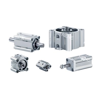 CQ2A12-10DM Цилиндр компактный SMC, двустороннего действия, с одним штоком, 12 цилиндров, диаметр 10, ход поршня