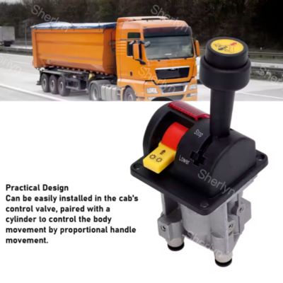 BKQF34-B 14750650H 4 отверстия Дамп-Тран резиновый ручка клапан M6 Запертый гидравлический Дамп-Тран управляющий клапан