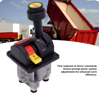 BKQF34-B 14750650H 4 отверстия Дамп-Тран резиновый ручка клапан M6 Запертый гидравлический Дамп-Тран управляющий клапан