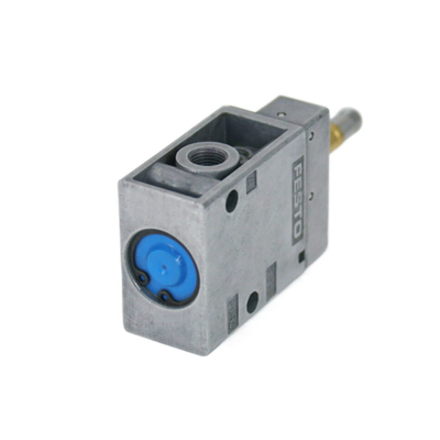 Клапан Festo MFH-3-1/8 7802, Tiger Classic, 3/2 нормально закрытый, механический, пружинный возврат, G 1/8 внутренняя резьба, 1.5-8 бар