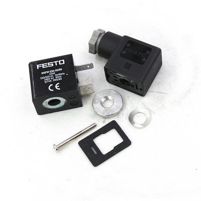 Соленоидная катушка MSFW-230-50/60 | Festo 4540 IP65, 230 В переменного тока, лопасти для MSSD-F 3-контактный
