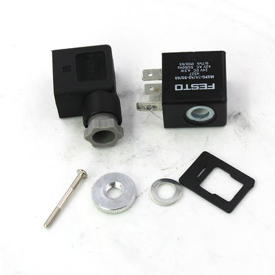 FESTO 4527 MSFG-24-50/60 Электромагнитная катушка, 24 В пост. тока, 4,5 Вт, IP65, Штекерные лопасти для MSSD-F, 3-контактный