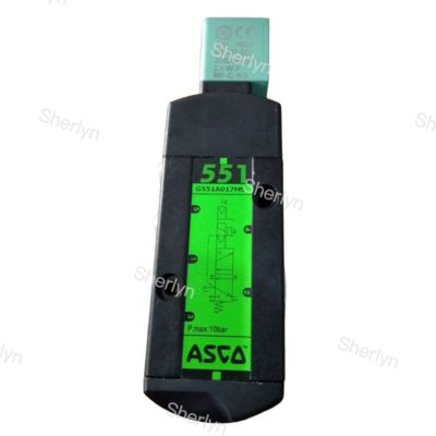 ASCO двухпозиционный пятисторонний соленоидный клапан SCG551A018MS двойная катушка