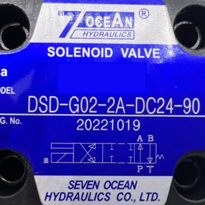 DSD-G02-2A-DC24-90 Справочный клапан управления 7OCEAN Соленоидный клапан