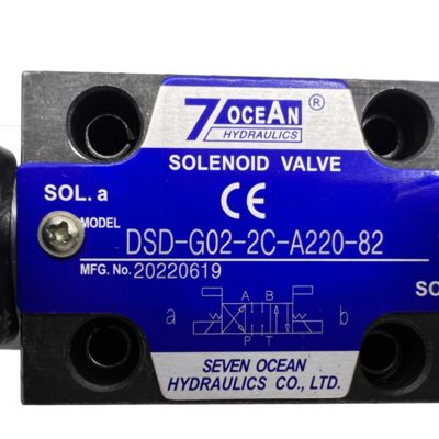 7ocean DSD-G02-2C-A220-82 Пневматический электромагнитный клапан Гидравлический электромагнитный клапан