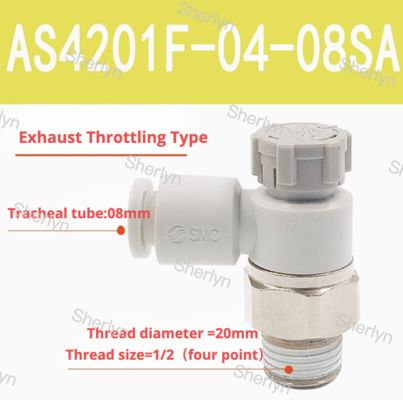 AS1201F-M3-06 Дроссельный клапан SMC AS1201F/2201F/3201F