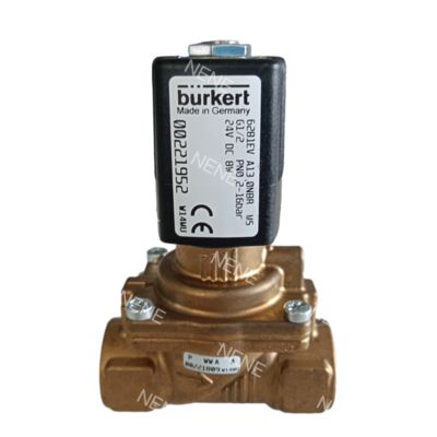 10.0 Расходное отверстие 6281 Burkert Электромагнитный клапан Латунный корпус NBR уплотнение 00322499