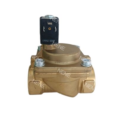 Электромагнитный клапан Burkert 00221851 6281 G3/4 2/2 нормально закрытый 20.0 отверстие для потока NBR уплотнение латунный корпус клапана AC24V 8Вт