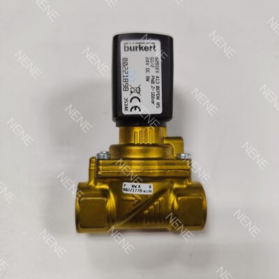 Pneumatic Solenoid Valve 00253159 6281 Type G2 1/2 2/2 Normally Closed 50.0 Flow Hole NBR Sealed Brass Valve Body DC24V 8W 0.2-16bar -10~+80 ℃ Burkert
