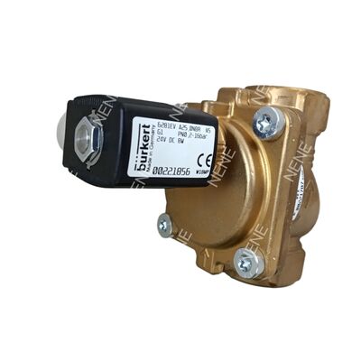 00322505 BURKERT 6281 G1/4 с ручным управлением 10.0 Проточная отверстие NBR уплотнение DC24V 2/2 Нормально закрытый промышленный клапан управления
