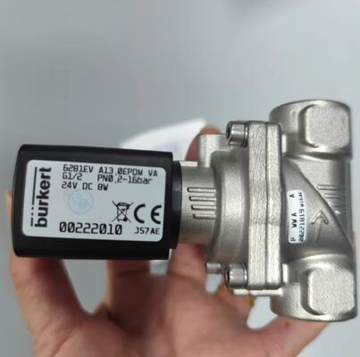 Burkert 6281EV A 13 G1/2 24VDC 4-ходовой электромагнитный клапан из нержавеющей стали 00222010