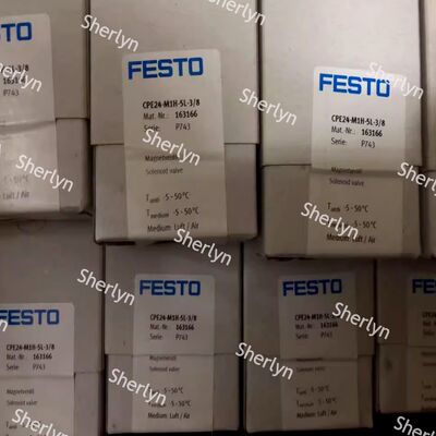 FESTO Электромагнитный клапан сжатого воздуха CPE18-M1H-3GL-1/4 163141