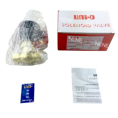 Пневматический соленоидный клапан US-10 UNID 3/8" NPT 2/2-ходовой нормально закрытый (Н.З.)