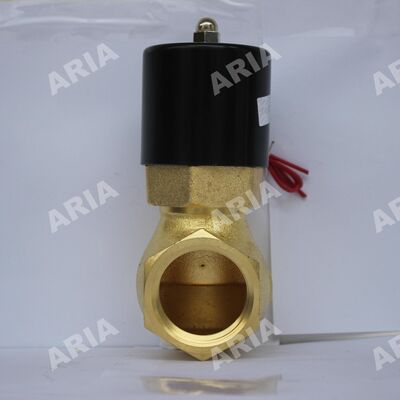 US-45 Два обычно закрытых высокотемпературных электронных клапана с медным паром