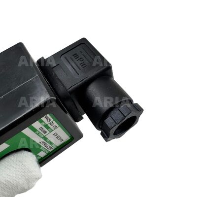 Электромагнитный клапан ASCO с плоской вилкой, литой корпус, степень защиты IP65, класс изоляции F (155 градусов Цельсия)