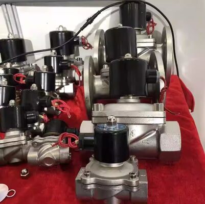 Водяной клапан, паровой соленоидный клапан, пневматический клапан, соленоидный клапан SUW-25, нержавеющая сталь SUS 316