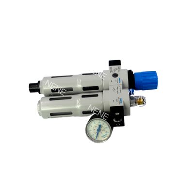 MPA Gauge Air Preparation Unit Festo FRC-1/4-D-MINI-A-MPA 8002271 G1/4 40μm Полностью автоматический отвод 0,5-12bar Цинковый сплав