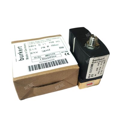 2/2 NC электромагнитный клапан прямого действия 00125304, порт G1/4 дюйма, проходное отверстие 3,0, латунный клапан с уплотнением FKM, промышленное питание 220 В переменного тока, рабочее давление 10 бар