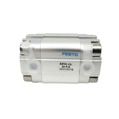 Упаковка для пищевых продуктов и напитков Festo ADVU-16-30-P-A 156512 Ход внутренней резьбы 30 мм Компактный цилиндр Диаметр цилиндра 16 мм Порт M5 двойного действия Магнитный поршень ISO 6432
