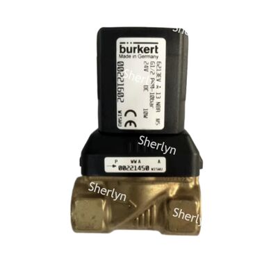 G1 Медленный серво-помощный соленоидный клапан Burkert 00221883 ?? 24В постоянного тока, 25 мм отверстия, 2/2 обычно закрыт, FKM запечатан
