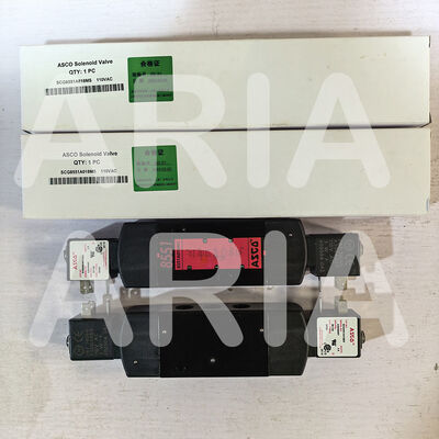ASCO SC8551A018MS SC8551A017MS 24DC AC110V 4-Way Aluminum 1/4 In Solenoid Valve Намурская установка