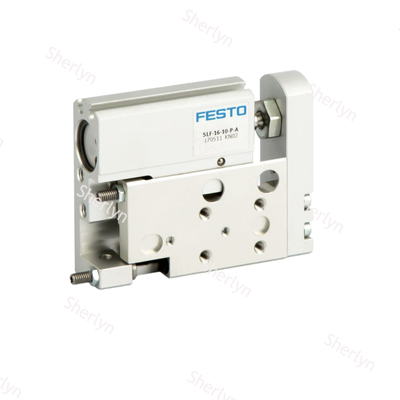 Компактный тонкий дизайн FESTO SLF-6-30-P-A Двойной действующий слайд воздушный цилиндр 6 мм с отверстием 20 мм ударные совместимые магнитные датчики близости