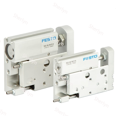 Двухдействующий FESTO 170503 SLF-6-10-P-A Линейный слайд воздушный цилиндр, 6 × 10 мм спецификации коррозионностойкое алюминиевое тело эластичная конечная подушка для оборудования автоматизации