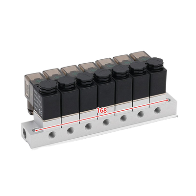 FKM Seal Ring 1-Inlet-6-Outlet 2V025-06-6F Манифолд соленоидного клапана и 2V025-06-7F 1-Inlet-7-Outlet