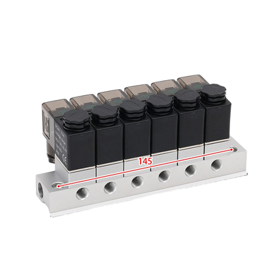 FKM Seal Ring 1-Inlet-6-Outlet 2V025-06-6F Манифолд соленоидного клапана и 2V025-06-7F 1-Inlet-7-Outlet