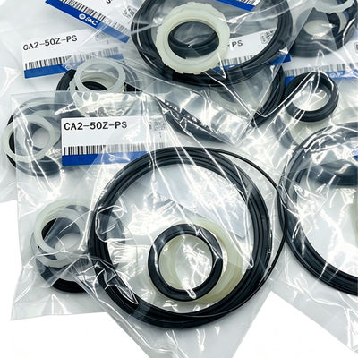 SMC Pneumatic Cylinder Service Pack CA2‑63Z‑PS Complete Gasket And Wear Resistant Seals Fix Cushion Air Leak For Factory Automation Production Cylinder
