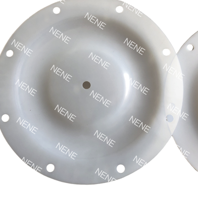 F46 White 170MM Outer Diameter No Hole White Medium Duty AODD Pump Replacement Diaphragm QBY3-25 QBY3-32 QBY3-40