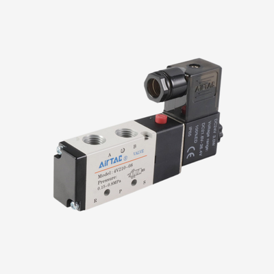 Airtac AC220V DC24V Соленоидная катушка Отдельная заменная катушка для 4V серии Пневматический соленоидный клапан класса F Изоляция Din соединитель Широкое напряжение