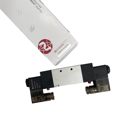 Двойной электромагнитный запорный клапан G3/8 NORGREN VCB22C511A-AC213L 24VDC 5/2 Пневматический распределительный клапан для конвейерной системы 1800 л/мин
