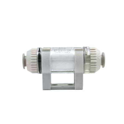 SMC ZFC100‑06B ZFC200‑06B Compact Negative Pressure Suction Filter One‑Touch Push‑In Fitting Anti‑Scatter Lock Mechanism Tool‑Free Element Swap For Automation Pneumatic Auxiliary Pipeline