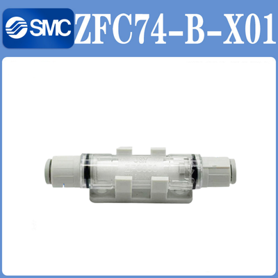 SMC ZFC74‑B‑X01 Negative Pressure Pneumatic Filter Polycarbonate Visual Housing Anti‑Rotation Lock Structure Air Nitrogen Medium For Automated Robotic Pick And Place Pipeline