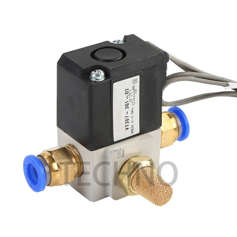 SMC VT307-5G1-01 Воздушный соленоидный клапан SS316 -10 до 50°C Без заморозки