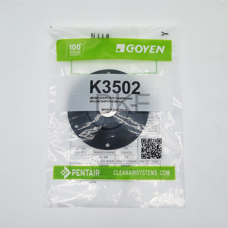 Комплект ремонта диафрагмы типа Goyen K3502 M1591 CA/RCA35TCA/RCA40DD MM, Буна