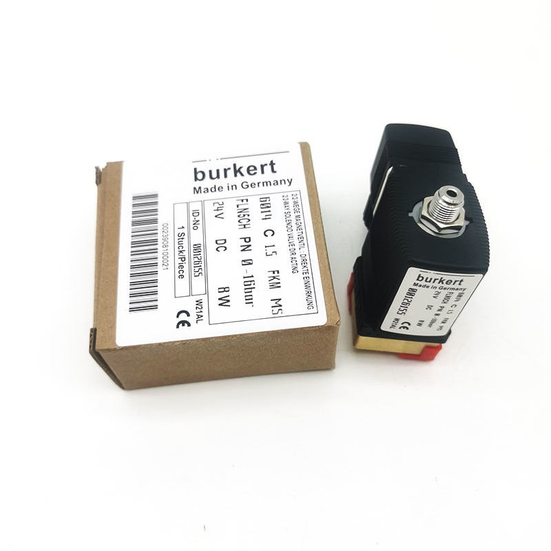 IP65 Burkert 00126155 6014 Соленоидный клапан 24V постоянное напряжение