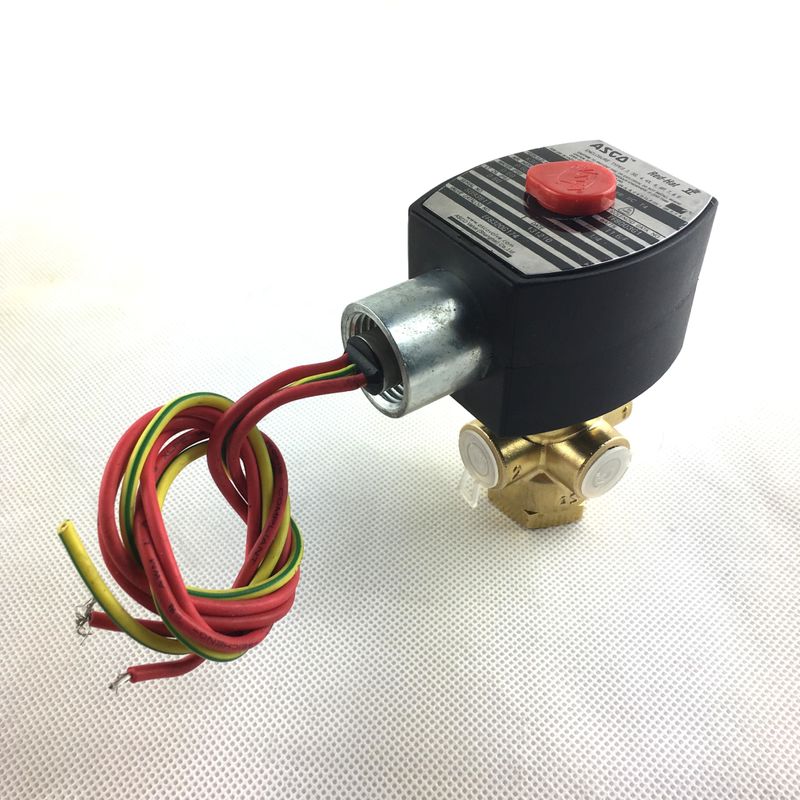 ASCO SCB320B174.230/50    NPT1/4 3/2 Универсальный латунный корпус NBR серии 320 Прямые встроенные соленоидные клапаны
