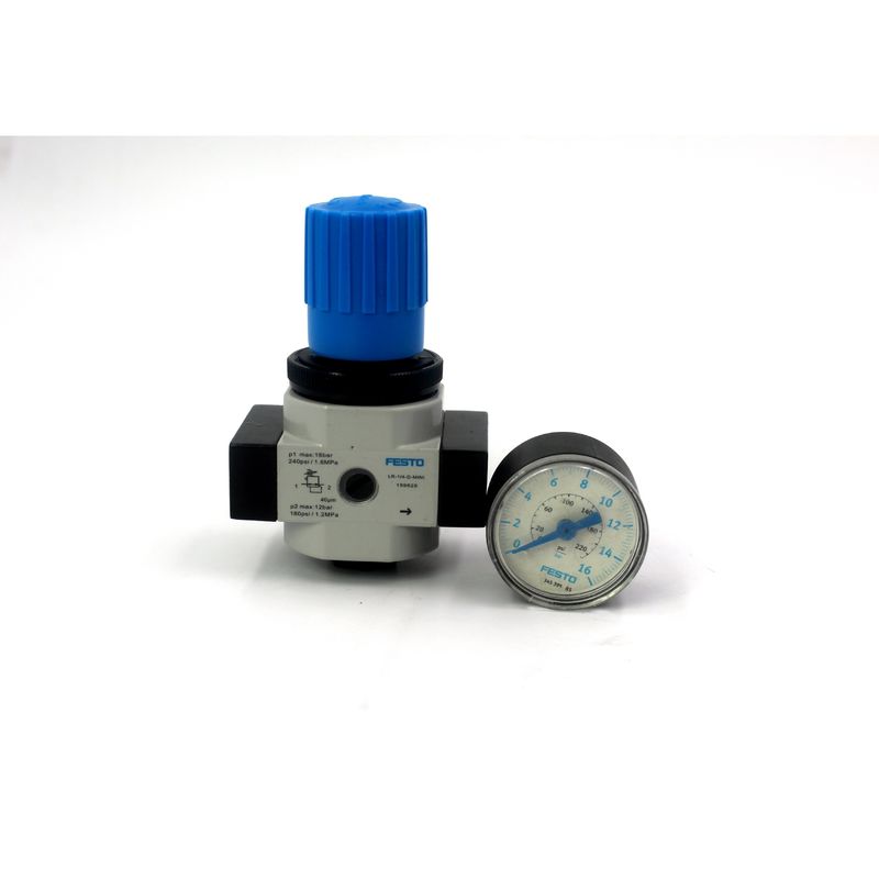 FESTO Цинковый сплав LR-3/8-D-MINI 162580 LR-3/8-D-MINI-MPA 8002286 Регулирующий клапан давления с датчиком давления 0,5-12 бар