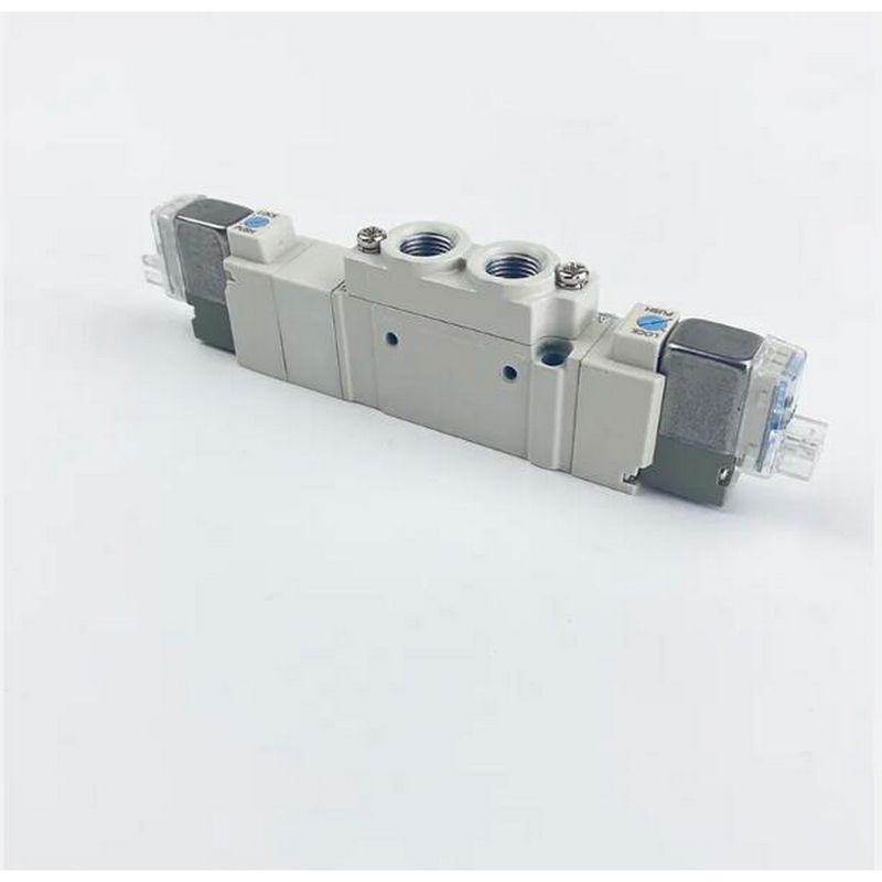 SMC SY5320-6LZD-C8 DC12V Соленоидный клапан с одноприкосновением 3 позиции закрытый центр порта Размер ø8