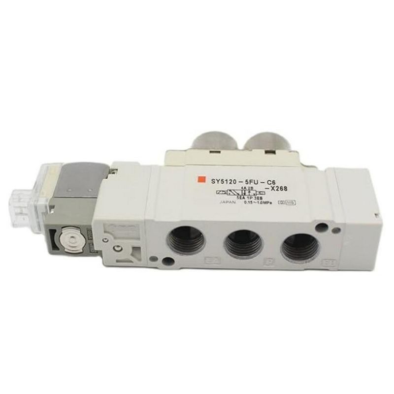 SY5320-5LZD-01 SMC Соленоидный клапан 3 Положение Закрытый центр DC24V Размер порта 1/8