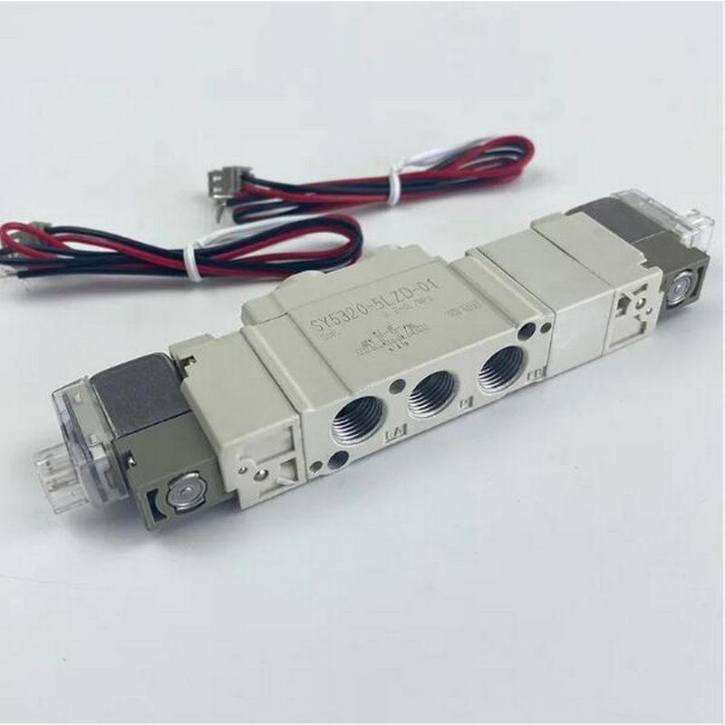 SMC SY5220-5LZD-01 DC24V Размер порта 1/8 Пневматический соленоидный клапан