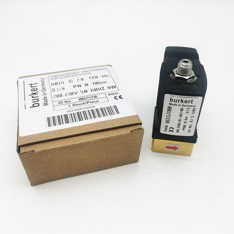 Burkert 6014 C D T 00125332 FKM MS 00125336 Нормально закрытый соленоидный клапан