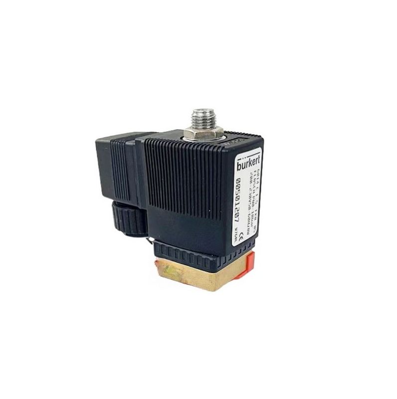 00308507 G1 2/2 Обычно закрыто 25 отверстия для потока FKM Молотое клапановое тело AC24V 8W1-40bar Буркертовый соленоидный клапан