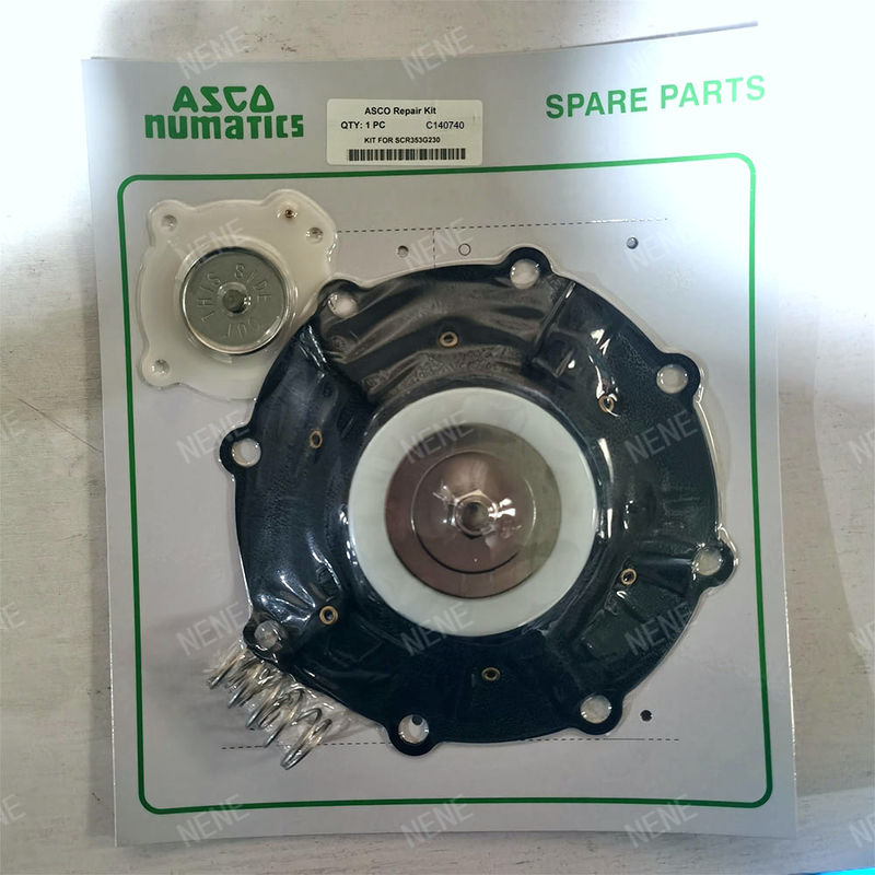 C140740 ASCO Pulse Valve Nitrile/Buna Or Viton Material 3-дюймовый комплект по ремонту диафрагмы SCR353G230